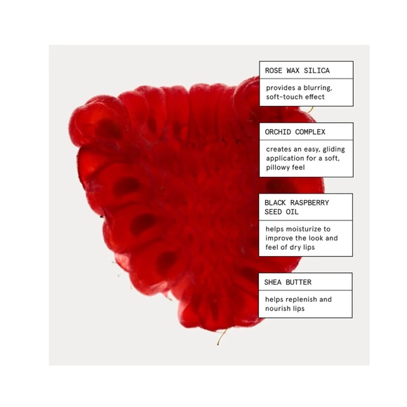 Glossier Soft Touch Lip Creme "JET" - Picture 2 of 8